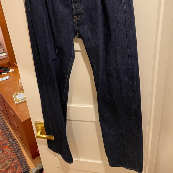 Classic Levi’s 501 W36 L34 blue jeans👖 - Picture 5 of 5